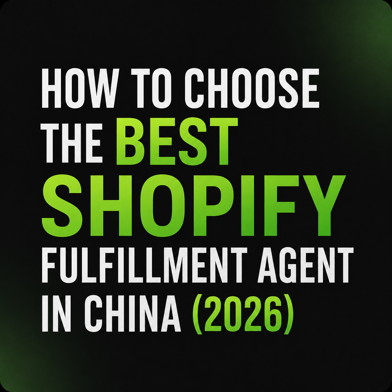 shopify fulfillment agent